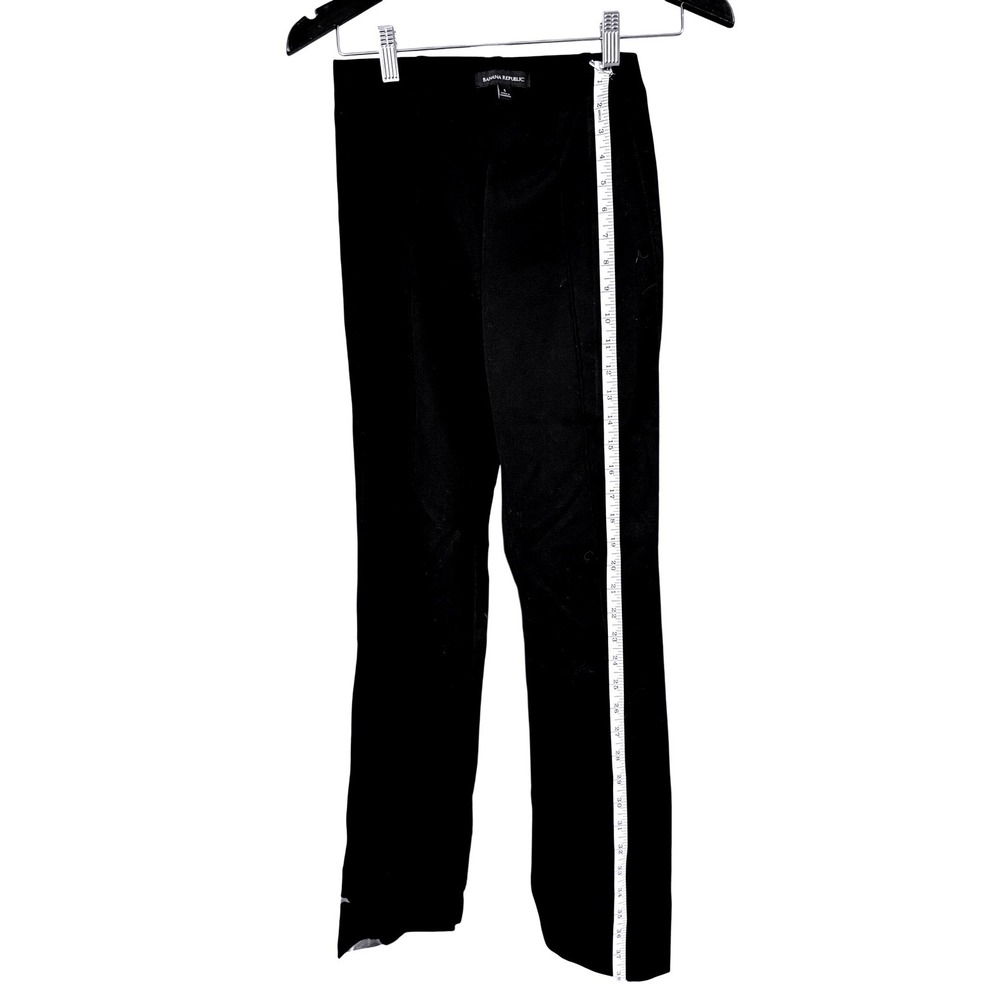 Pull On Black Pintuck Ponte Slim Pants Size S | Dark Academic |City Chic |Modern - Picture 5 of 9